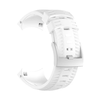 

Casual Wrist Sports Soft Watch Band Adjustable Strap Pin Buckle Running Smart Replacement Unisex Lightweight For Suunto9