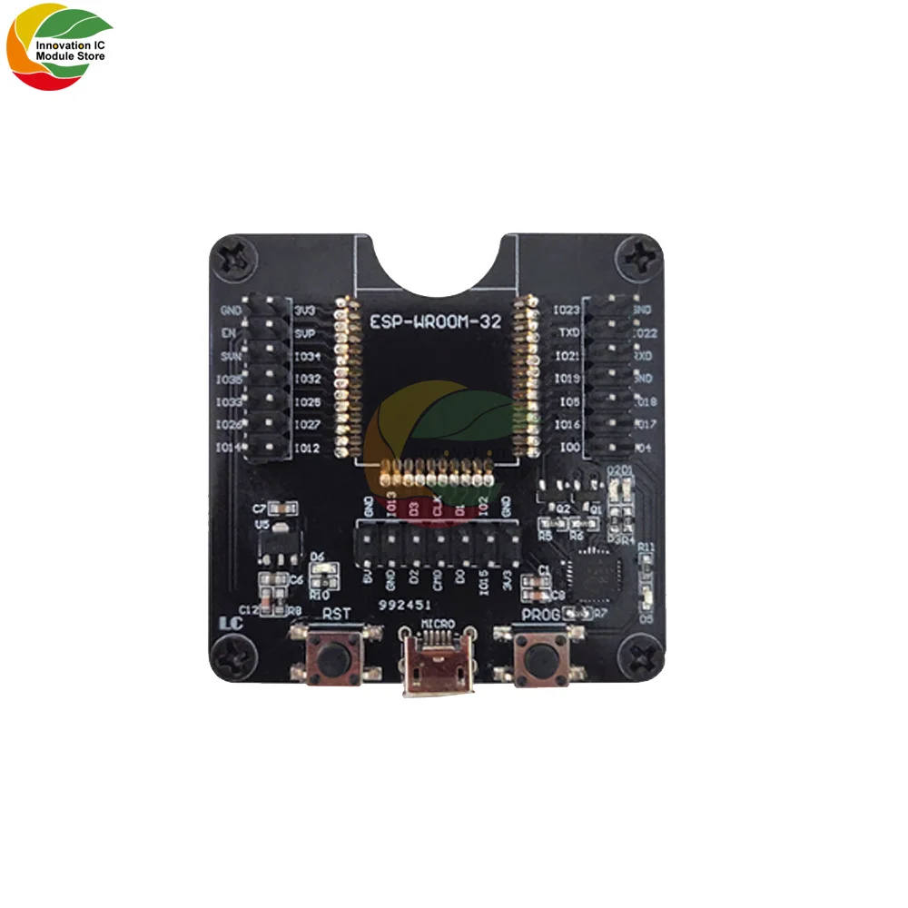 Ziqqucu ESP-WROOM-32 ESP8266 Burning Fixture Development Board ESP-01/01S/07/07S/12E/12F/12S/18T Easy Programer for Arduino | Электронные