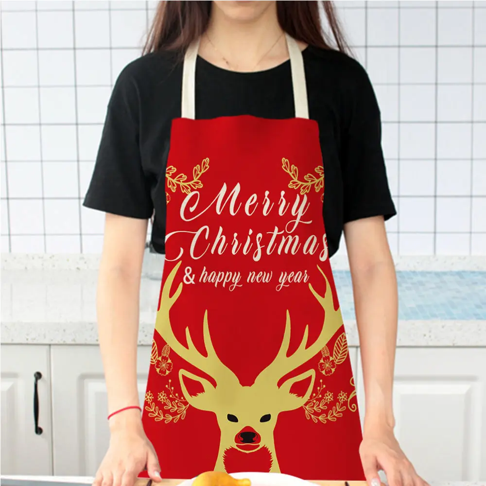 

1Pc Apron Multi-purpose Lovely Soft Beautiful Durable Baking Apron Gardening Apron Christmas Apron Crafting Apron for And