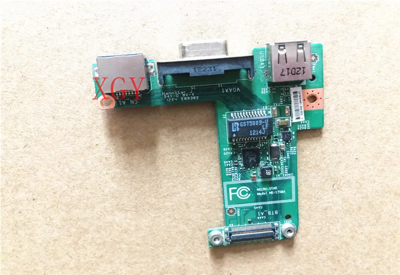 

Original FOR MSI GE70 USB VGA Network Board MS-1756A VER: 1.0 100% test OK