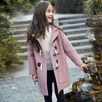 

Baby Girl Clothes Jacket for Girl Clothes Kids Outerwear Winter Girls Coat Jacket 2020 New Year Girl Clothes Woolen Coat
