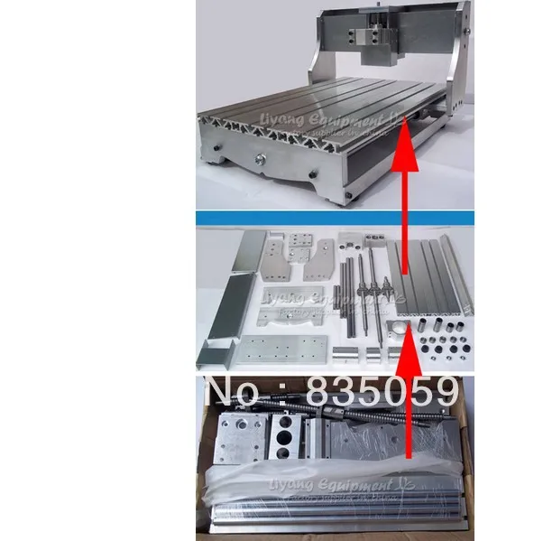 CNC 3040Z гравировальный станок рамка с шариковым винтом 4030 Фрезерный станок с ЧПУ для DIY энтузиастов