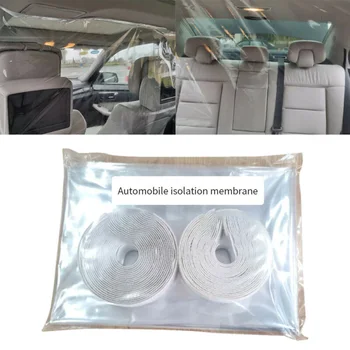 

Transparent Car Isolation Film Anti-droplet Protective Cover Full Surround Taxi Prevent Droplets Dust Isolation Film