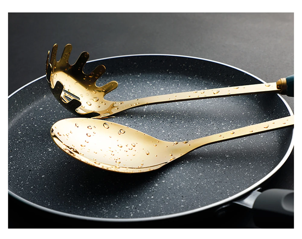 Kitchenware Set Nordic Style Luxury 304 Stainless Steel Dark
