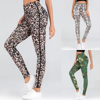 

2020 pants women Casual Print High Waist Hips Leggings long Pants super quality streetwear spodnie damskie ropa mujer