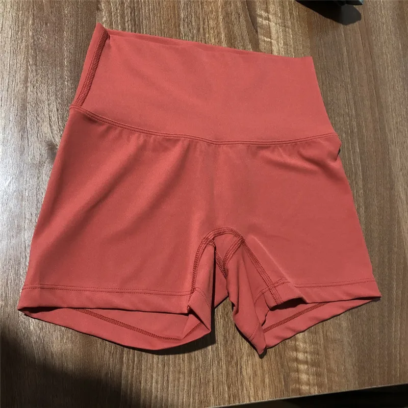 Sexy Fitness Shorts Female Gym Clothes High Waist Peach Hip Sports Tights Running Women Yoga Skims Gym Leggings Athletic Workout