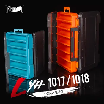 BIG DISCOUNT ❤️ Kingdom Fishing Box 12 14 compartments Fishing Accessories lure Hook Boxes storage Double Sided High Strength Fishing Tackle Box - discount item 53% OFF Sports & Entertainment