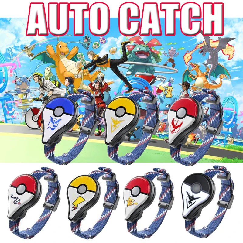 

Auto Catch For Pokemon GO Plus Bluetooth Wristband Bracelet Interactive Figure Toys For Nintend Switch Pokemon Go Plus