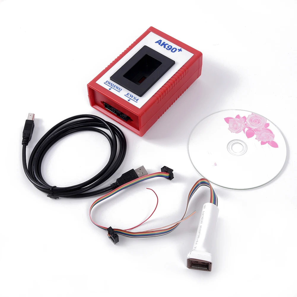 AK90 V3.19 программное обеспечение CD-ROM хост USB Связь 10 контактный кабель шнур аксессуары