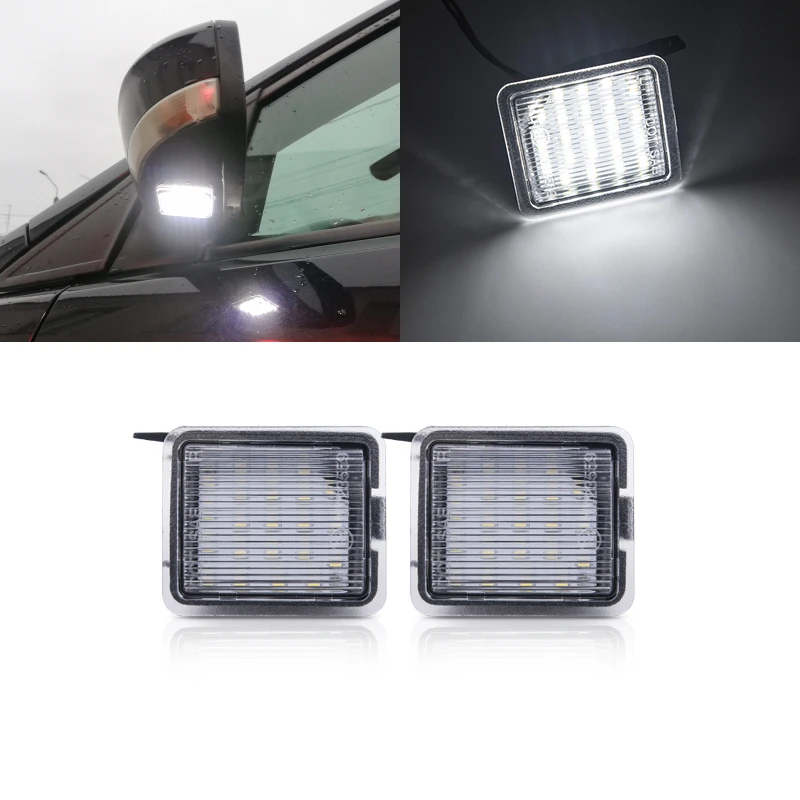 Ford LED Side Mirror Puddle Lights For Mondeo Mk4 Focus Kuga Escape C-Max ST ZS