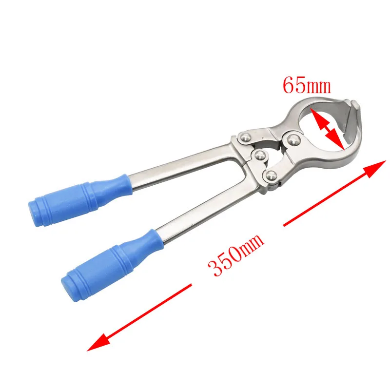 Щипцы для кастрации из нержавеющей стали/плоскогубцы для кастрации овец, оборудование для коз, плоскогубцы для кастрации крупного рогатого скота, 1 шт
