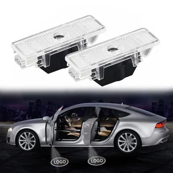 

Bal 2Pcs Car LED Door Light Projector Welcome Lamp Logo Light