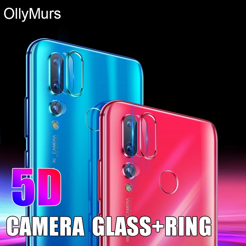 Camera Protector Case For Huawei Nova 5 Case On For Huawei Nova 5 Pro 5i 4 Phone Lens Glass Film& Metal Protection Ring Cover