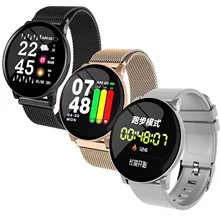 

W8 Sport Smart Watch Bracelet Round Bluetooths Waterproof Male Smartwatch Men Women Fitness Tracker Wrist Band for Android IOS