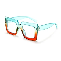 Square Glasses Frames Women Trending Styles Oversized Fashion Computer Glasses Brand Designer Eyeglasses Eyewear UV400 2