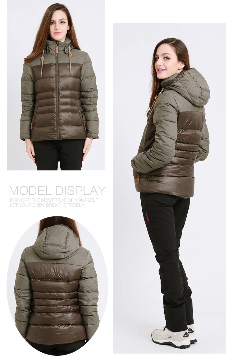 ROYALWAY уличный пуховик для женщин, зима, теплые пальто, chaquetas mujer, модная теплая куртка RFDL4340E