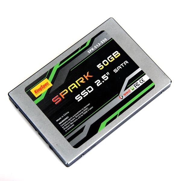 Kingspec 2.5 Inch 50GB SATA SATA II SLC SSD For Laptop
