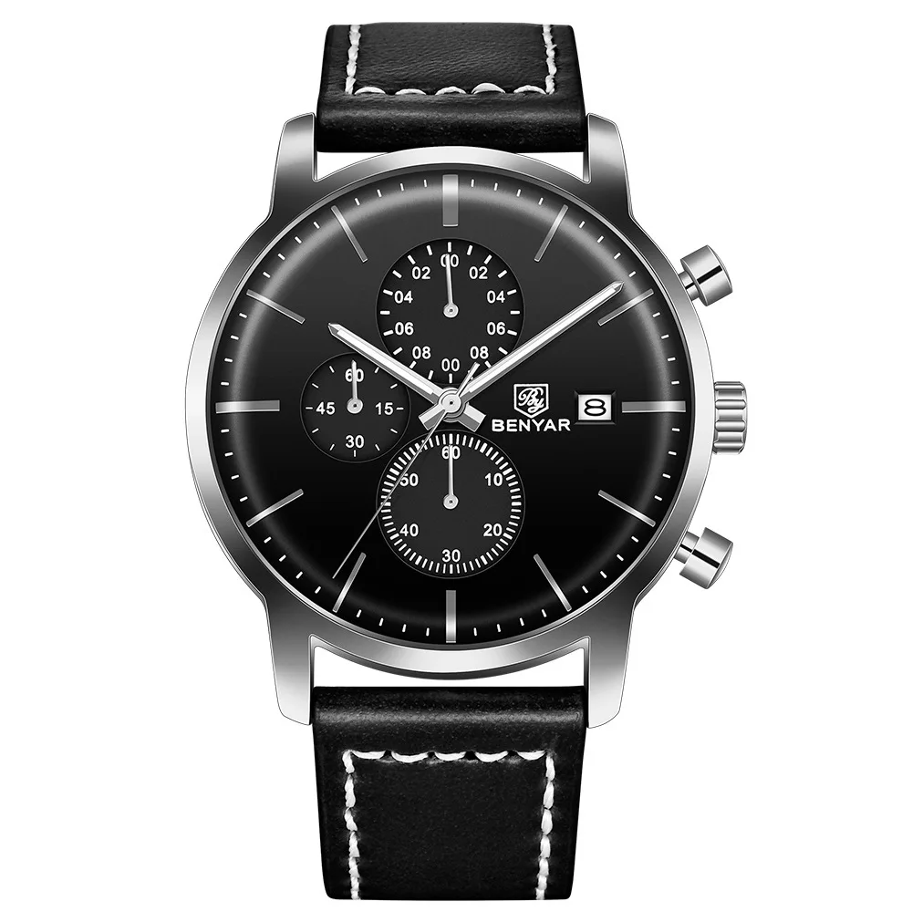 

New Products Jacobin benyar Multi-functional Chronograph Watch Men's Fashion & Sports Quartz MEN'S Watch By5146