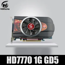 Видеокарты VEINEDA видеокарта HD7770 1 ГБ 128 бит GDDR5 для игр ATI Radeon