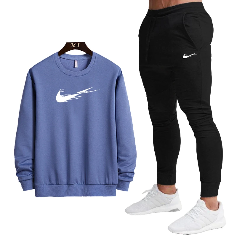 

New Fashion Men Set Brand Hoodies+Pants Sets Tracksuit Men's Casual Slim Fit Sportswear Male Sweat Shirts Tracksuit Brand sets