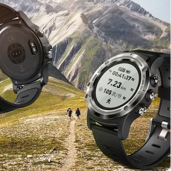 

P1mini GPS Men's Outdoor Sports Smart Watch Heart Rate Monitor Bluetooth Pedometer Sports Watch IP68 Waterproof Smart Bracelet