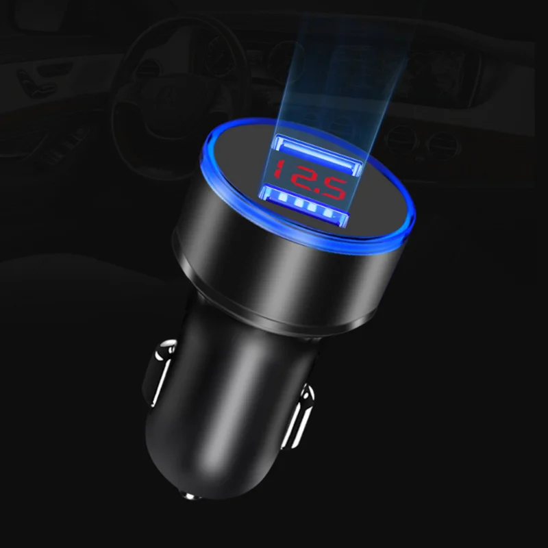 USB телефон двойной порт зарядки автомобиля Chargeur для renault sandero opel astra kadjar ssangyong kyron