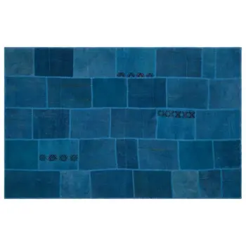 

Handmade Multicolor Vintage Patchwork Rug Area Rug 190x300 Cm-6'3''X9'10''