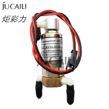 

Jucaili 2pcs printer JYY solenoid valve with straight head for Infinity Challenger Phaeton Allwin Zhongye Liyu printer valve