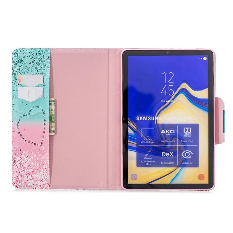 Wekays чехол для samsung Tab S4 10,5 кожаный чехол с единорогом для samsung Galaxy Tab S4 10," SM-T830 T835 чехол