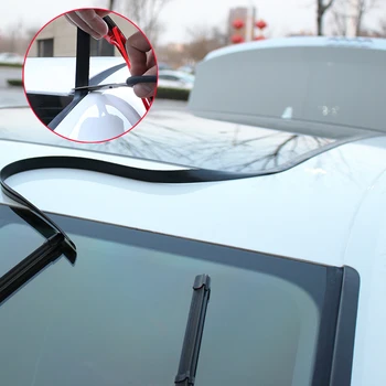 

Car Window Edge Windshield Roof Rubber Sealing Strip Sticker For Peugeot 307 206 308 407 207 3008 406 208 508 301 2008 408 5008
