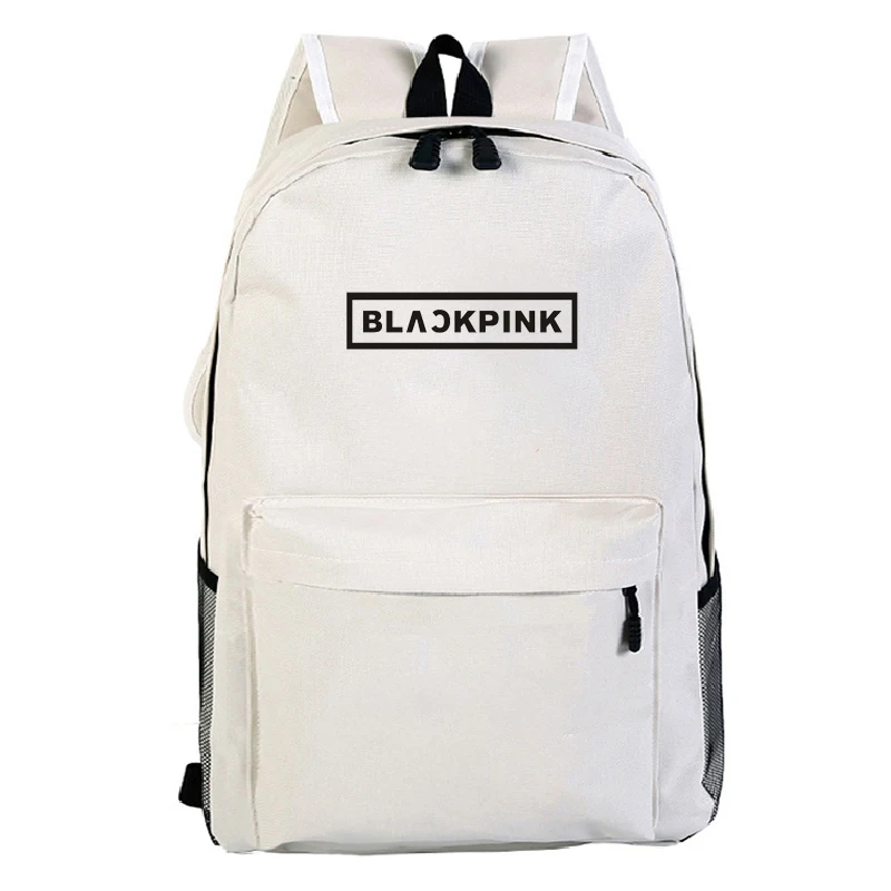 BLACKPINK Mochila для учеников, мальчиков и девочек, популярный узор, школьный рюкзак для ежедневных покупок, рюкзак для девочек, женские дорожные сумки на плечо - Цвет: 4
