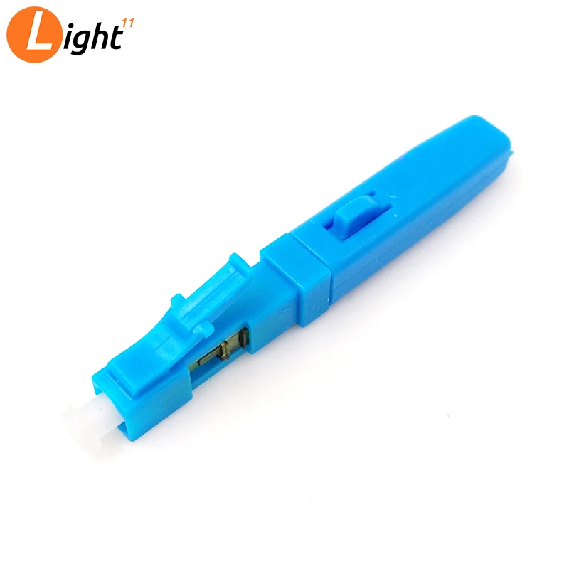 

10 pcs/ lot LC UPC fast connector Assembly Fast FTTH Fiber Optic Connectors Free Shipping