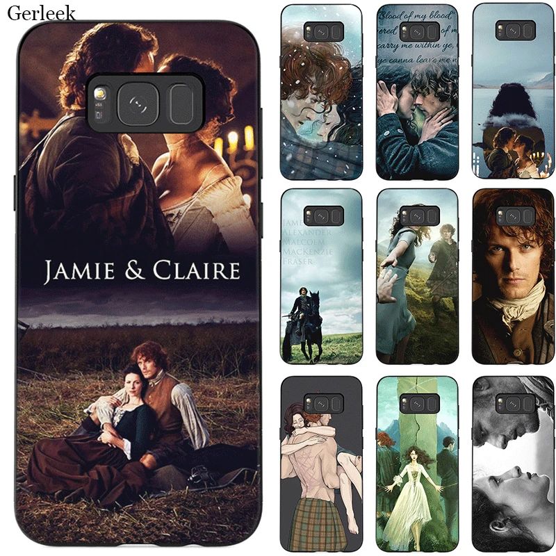 Чехол накладка OUTLANDER для Samsung силиконовый мягкий черный чехол A3 A5 A6 A7 A8 A9 J8 2018 A2 J4 Core