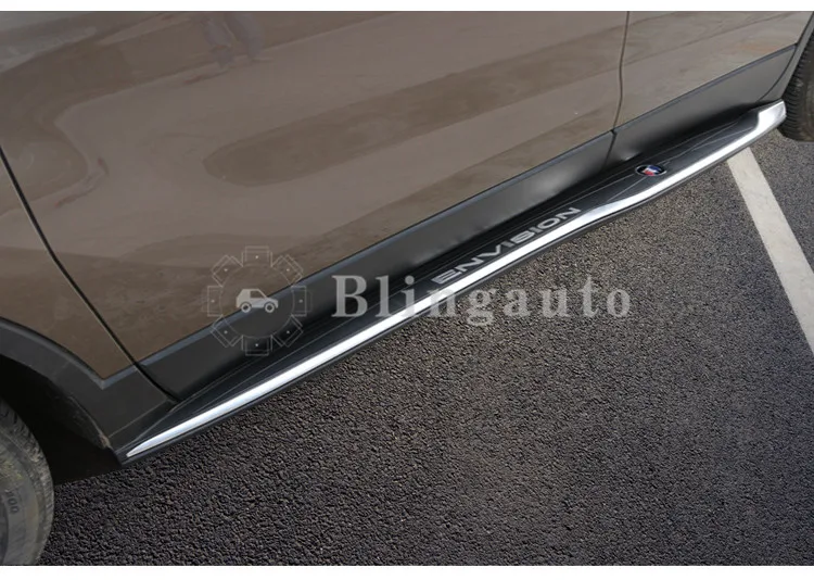 Подходит для Buick Envision+ 2 шт. Левая Правая Беговая доска боковые шаги nerf бар Автомобильная педаль боковая лестница