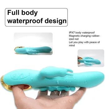 VETIRY Dildo Vibrator Sex Toys for Women G-spot Massager Clitoris Vagina Anal Stimulator Female Masturbator Triple Vibration 4