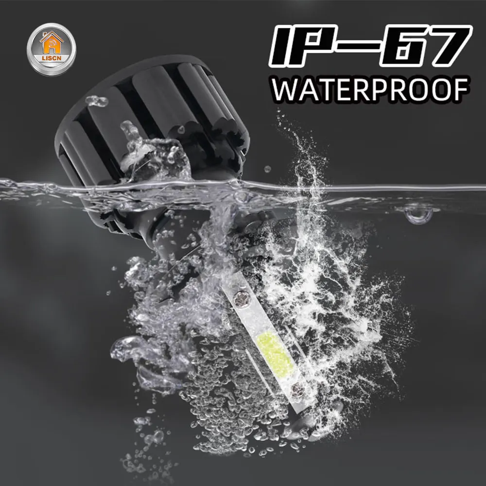 2 шт. H7 светодиодный фары H4 H13 H8 9004 9005 9006 9007 Автомобильные фары 6500 к 36 Вт 8000LM Противотуманные фары автомобилей лампы лед светильники