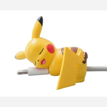 

Cute Bite Cartoon Cable Protector for iPhone X earphone data cable Universal Cord Protection Protective Cover USB Cable Winder