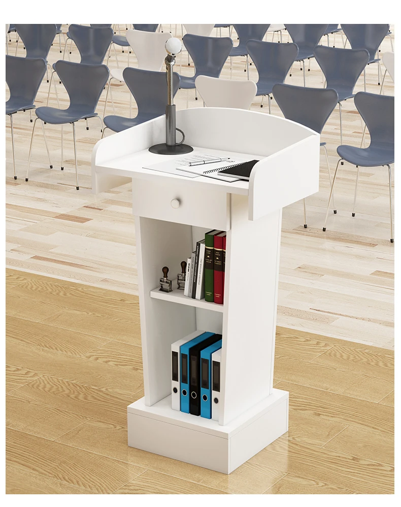 

Podium Speech Desk Simple Modern Welcome Desk Reception Desk Shopping Guide Desk Guest Desk Hosted The Desk Ceremonial Desk