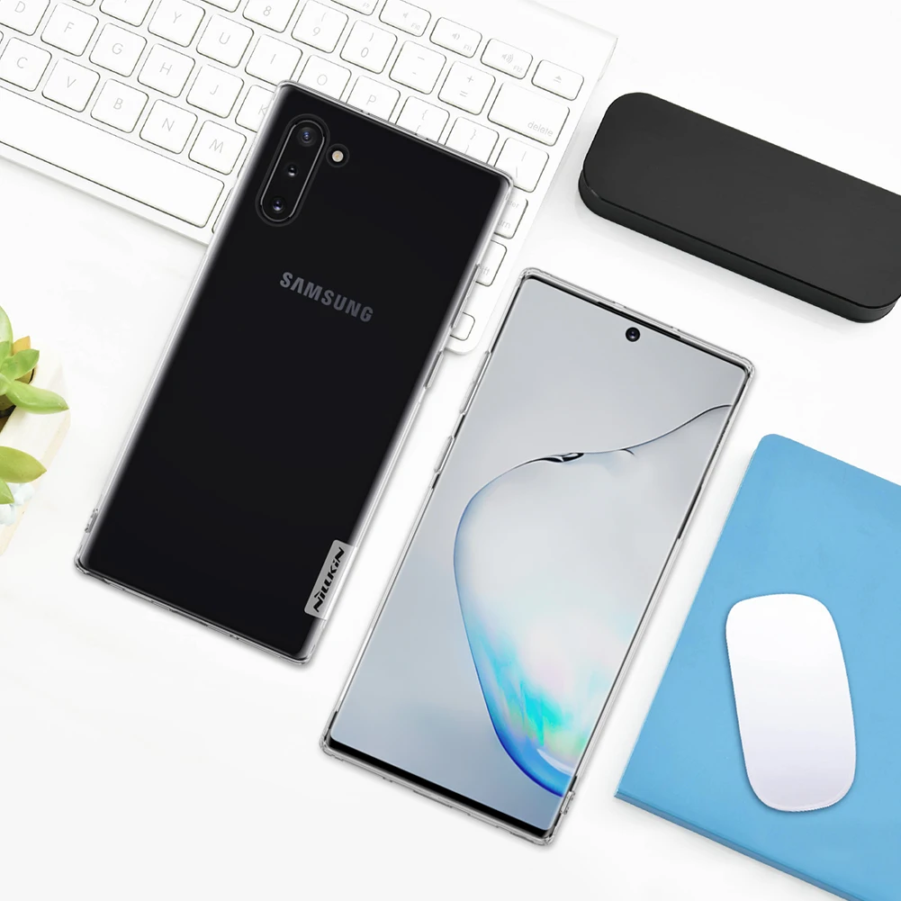 Nillkin для samsung Galaxy Note 10 10 плюс S10 S10 плюс S9 S8 плюс Чехол ТПУ 0,6 мм чехол для телефона для samsung S10 S10E S9 плюс Чехол