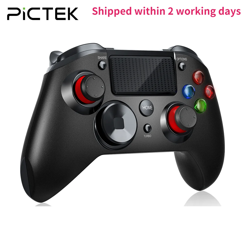 PICTEK PC263 Bluetooth Game Controller PS4 Wireless Gamepad with 6-axis Gyro For PC/Android Smartphone Playstation 4 Joystick