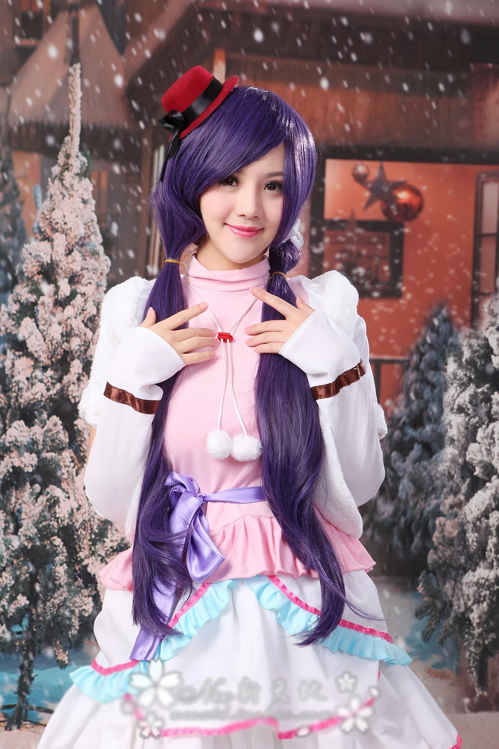Индивидуальный индивидуальный портной lovelive Snow halation Nozomi Tojo маскарадный костюм женское сценическое платье костюмы на Хэллоуин для женщин cos