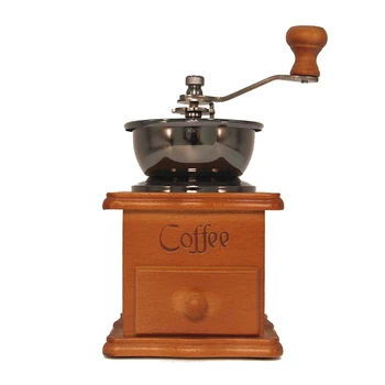 

Coffee Grinder Machine Coffee Bean Mill Manual Vintage Design Coffee Maker Machine Home Cafe Decoration Craft