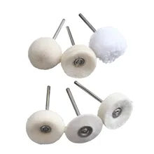 

Polishing Buffing Wheel Set,Wool Felt Cotton Mounted 3mm/2.35mm Shank Rotary Tool Accessories,Brush Kit for Watch and Jewelry