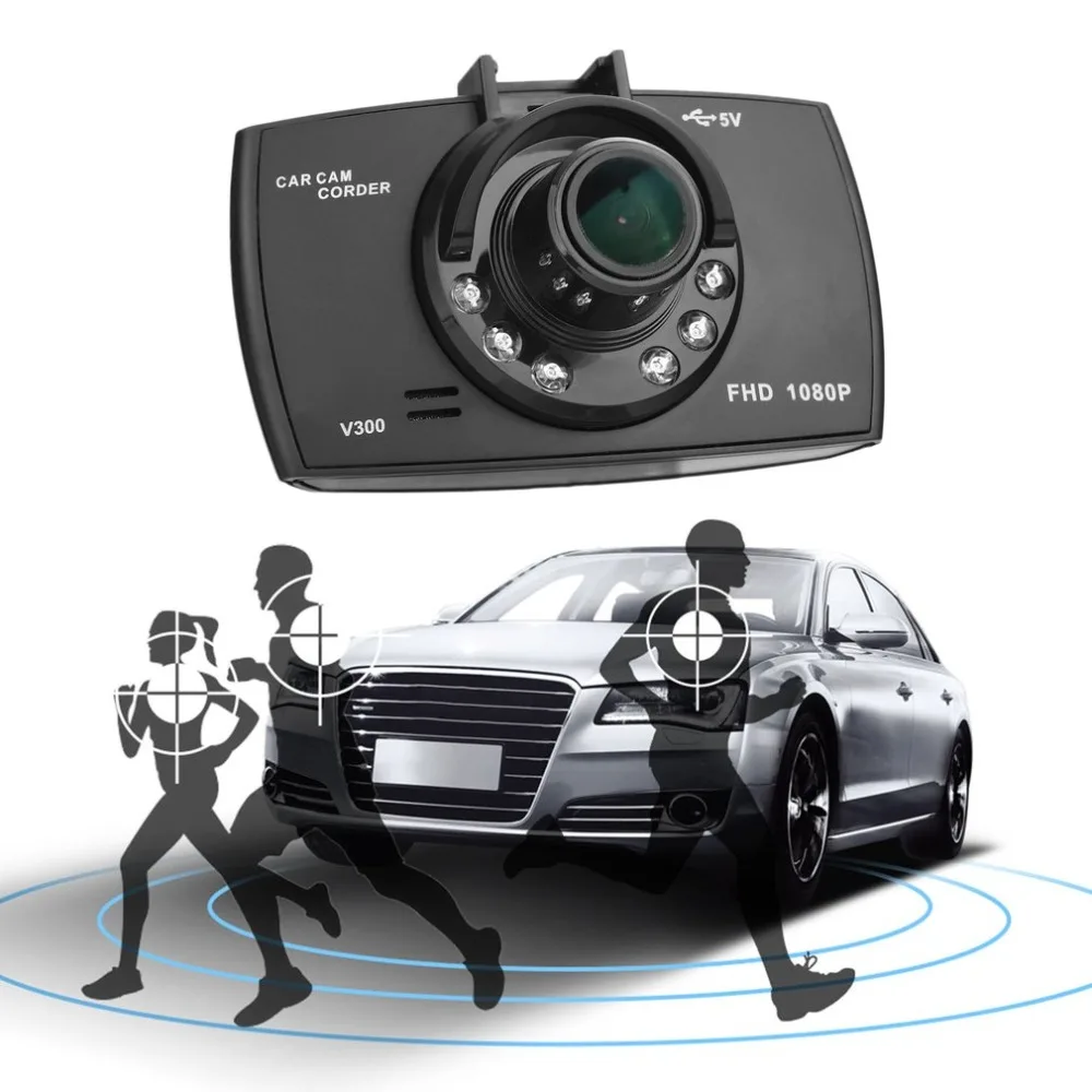 

V300 Full HD 1280*1080P 2.4 Inch TFT LCD Display Car DVR Dash Camera 140 degree Wide Angle Recorder G-sensor Motion Detection