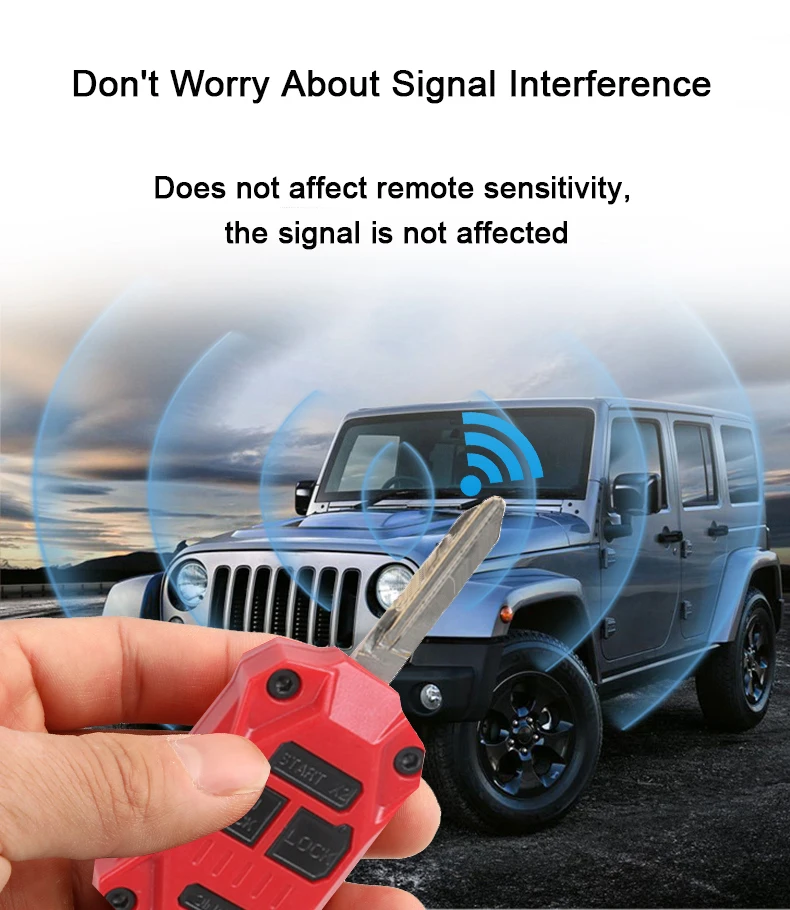 Чехол для автомобильного ключа для Jeep Wrangler JK 2007- защитный чехол для ключей аксессуары для салона автомобиля черный/красный автомобильный Стайлинг для Jeep Compass