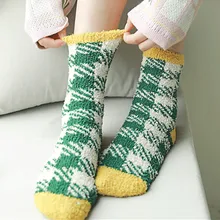 Jeseca Новое поступление осень зима толстые теплые носки для женщин Harajuku винтажные уличные носки для девушек милые рождественские носки подарок