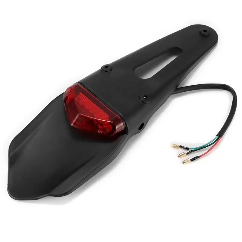 12В мотоциклетный светодиодный задний фонарь заднее крыло Стоп Легкая установка