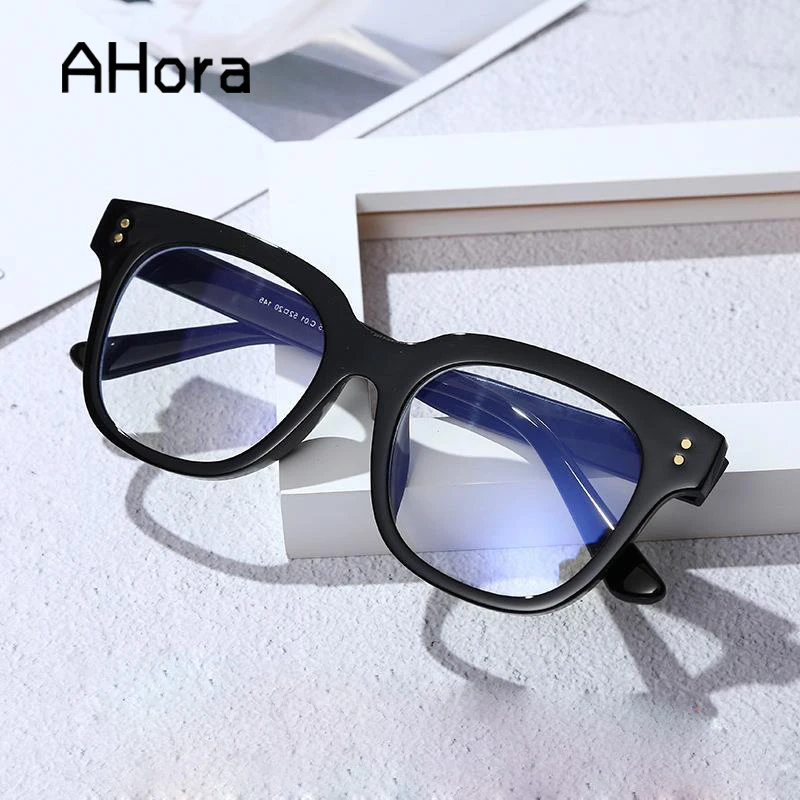 

Ahora TR90 Glasses Square Clear Lens Eyeglasses Women&Men Optical Spectacle Computer Googles Eyewear Frame Fahsion