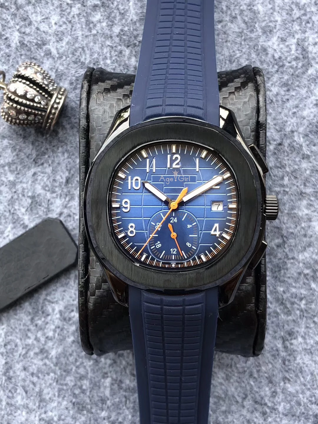 

Luxury Brand New Automatic Mechanical Men Watch Full Black Sapphire Stainless Steel Transparent Glass Black Blue Sport Watches