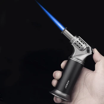 

Jobon Kitchen Baking BBQ Spray Gun Torch Pipe Gas Jet Lighter Windproof Camping Turbo Butane Cigar Lighter Gadgets For Men